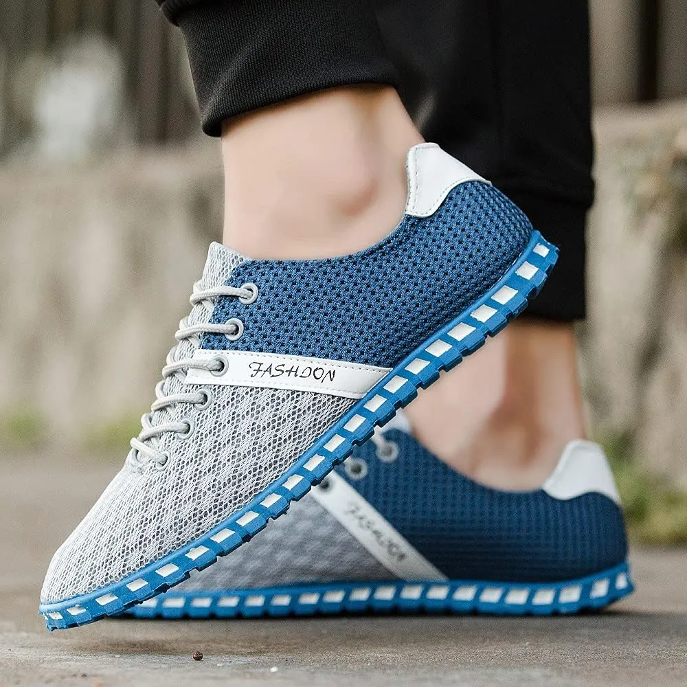 tazimall Men's Casual Shoes Skate Shoes Sports Shoes Leisure Students Shoes