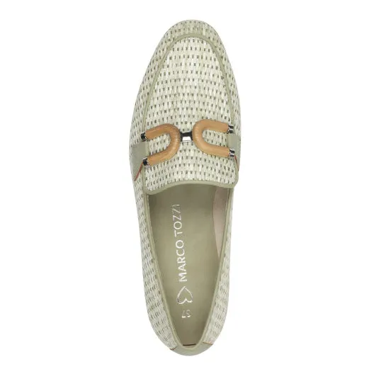 Textured Loafer - Moss Green