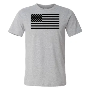 The Black USA Flag Tee