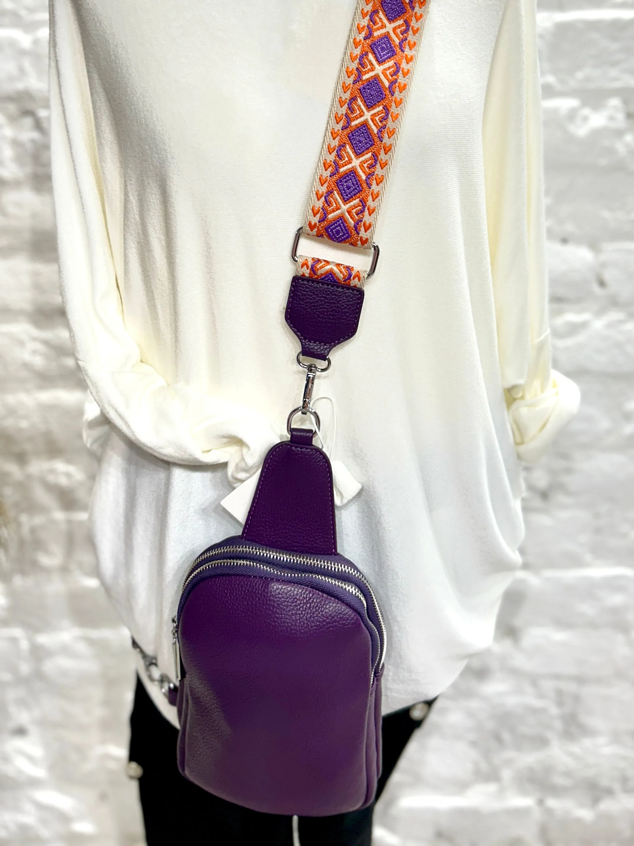 The Enfield Cross Body Bag With Changeable Strap
