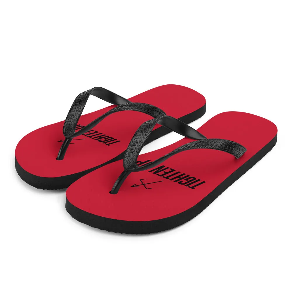 Tighten Flip-Flops (Summer Red Demon)