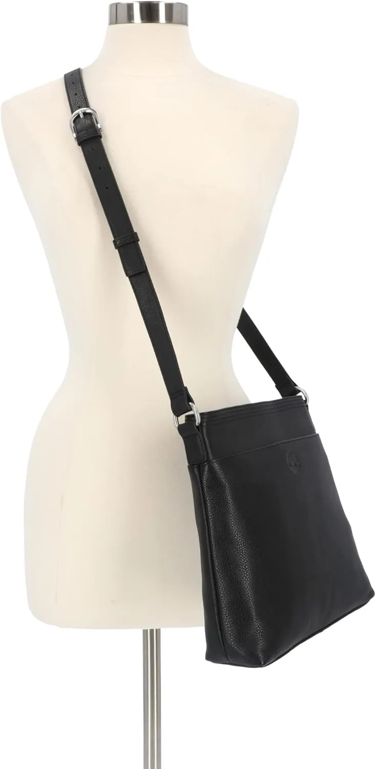 Timberland Large Leather Crossbody Purse Shoulder Bag
