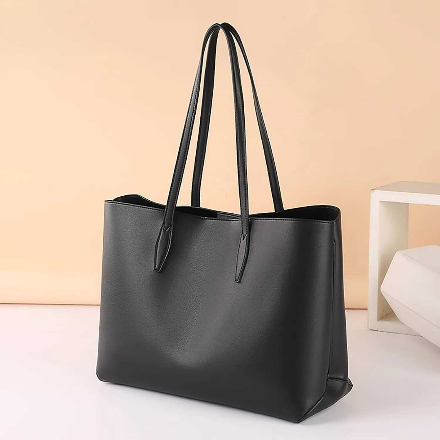 Tote Bags Purse for Women Stadium Crossbody Messenger Bags for Concerts Sporting Events Lightweight Puffer Bag(Black)