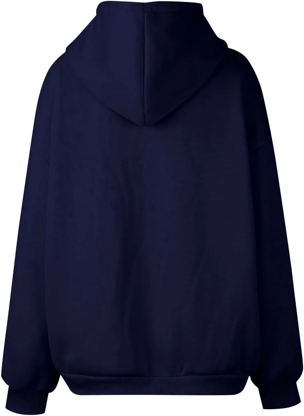 TWGONE Womens Zip Up Hoodies Long Sleeve Oversized Sweatshirts Y2K Jacket Pockets Fall Winter Outfits Fashion Clothes