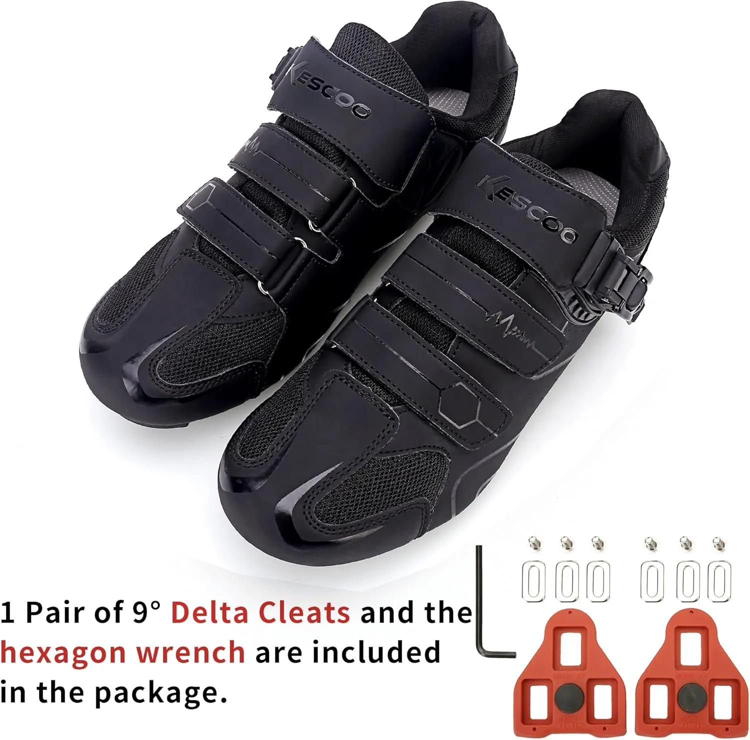 Unisex Cycling Shoes Compatible with pelaton Indoor Road Bike Riding Shoes for Men and Women Delta Cleats Clip Outdoor Pedal