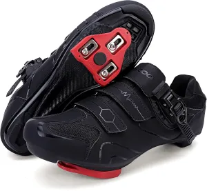 Unisex Cycling Shoes Compatible with pelaton Indoor Road Bike Riding Shoes for Men and Women Delta Cleats Clip Outdoor Pedal