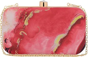 Valentines Day Gifts For Her - Printed Clutch Purse Gilded Frame | Clutch Purse For Women | Clutch Purse For Women Wedding | Clutch Purse | Gift for Her
