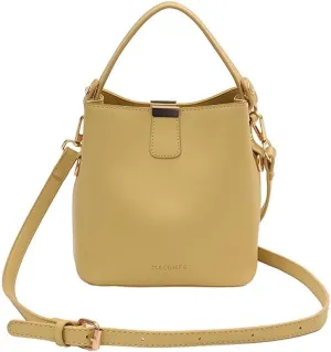 Vanilla Girl Aesthetic Small Bucket Bag for Women Small Satchel Bag Purses Crossbody Bag Handbag Mini Tote Bags