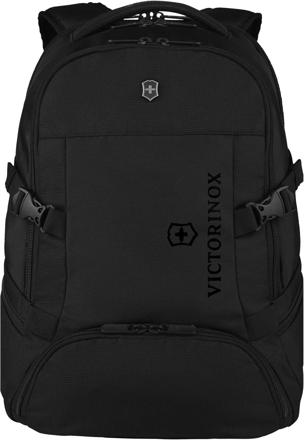 Victorinox VX Sport EVO Deluxe Backpack - Modern Backpack to Carry Travel Accessories - Includes Airflow Channels & Adjustable Straps - 28 Liters, Black