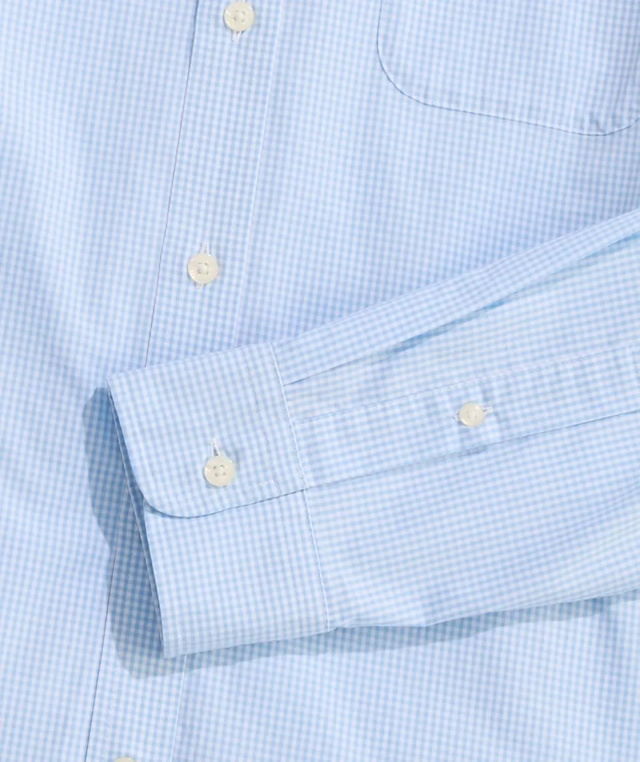 vineyard vines Men's Anegada Gingham Perfect Wash Poplin Shirt