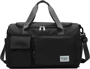 Women Gym Bag with Shoes Compartment,28L Waterproof Duffel Bag,Large Duffle Bag for Sports Travel Yoga Workout