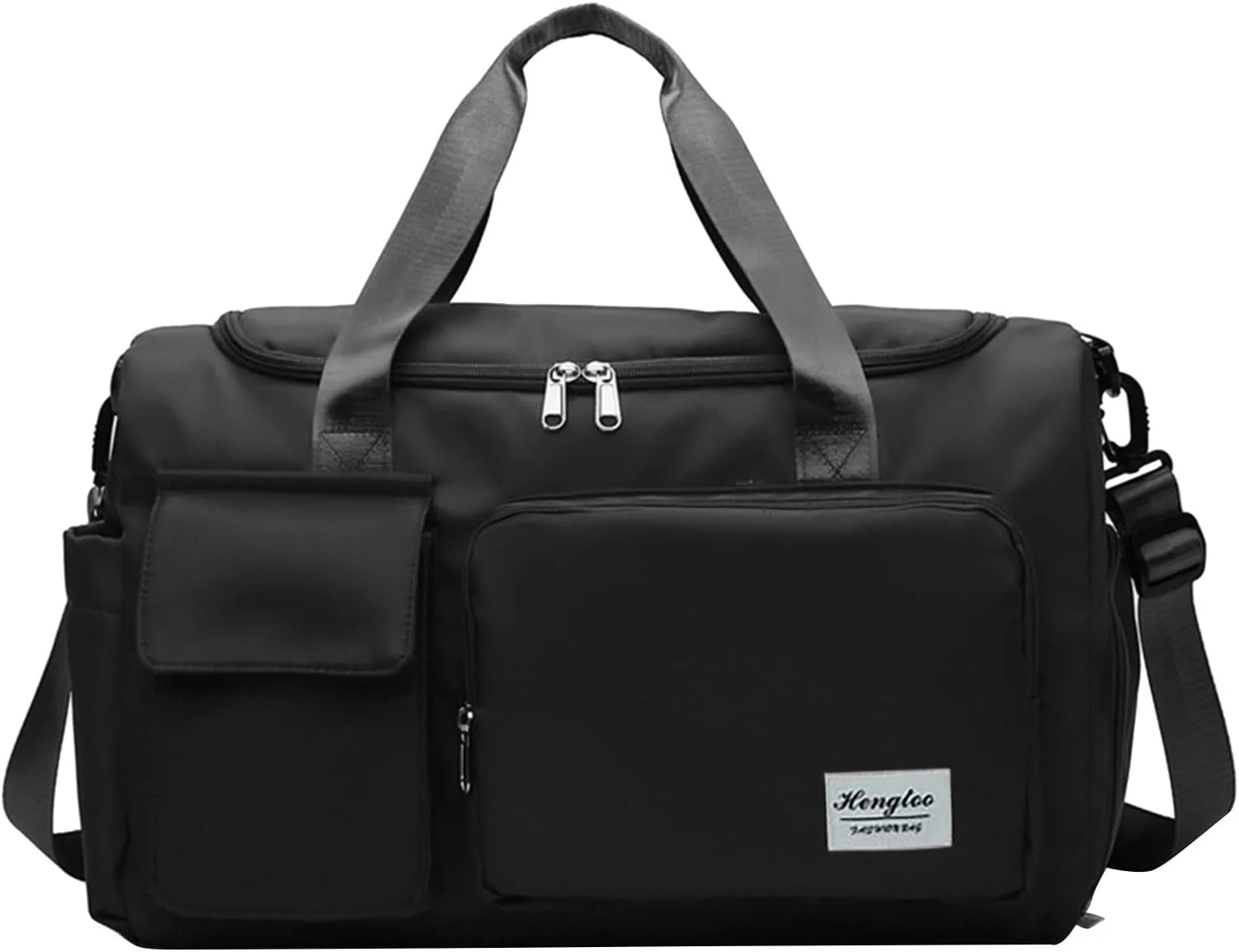 Women Gym Bag with Shoes Compartment,28L Waterproof Duffel Bag,Large Duffle Bag for Sports Travel Yoga Workout