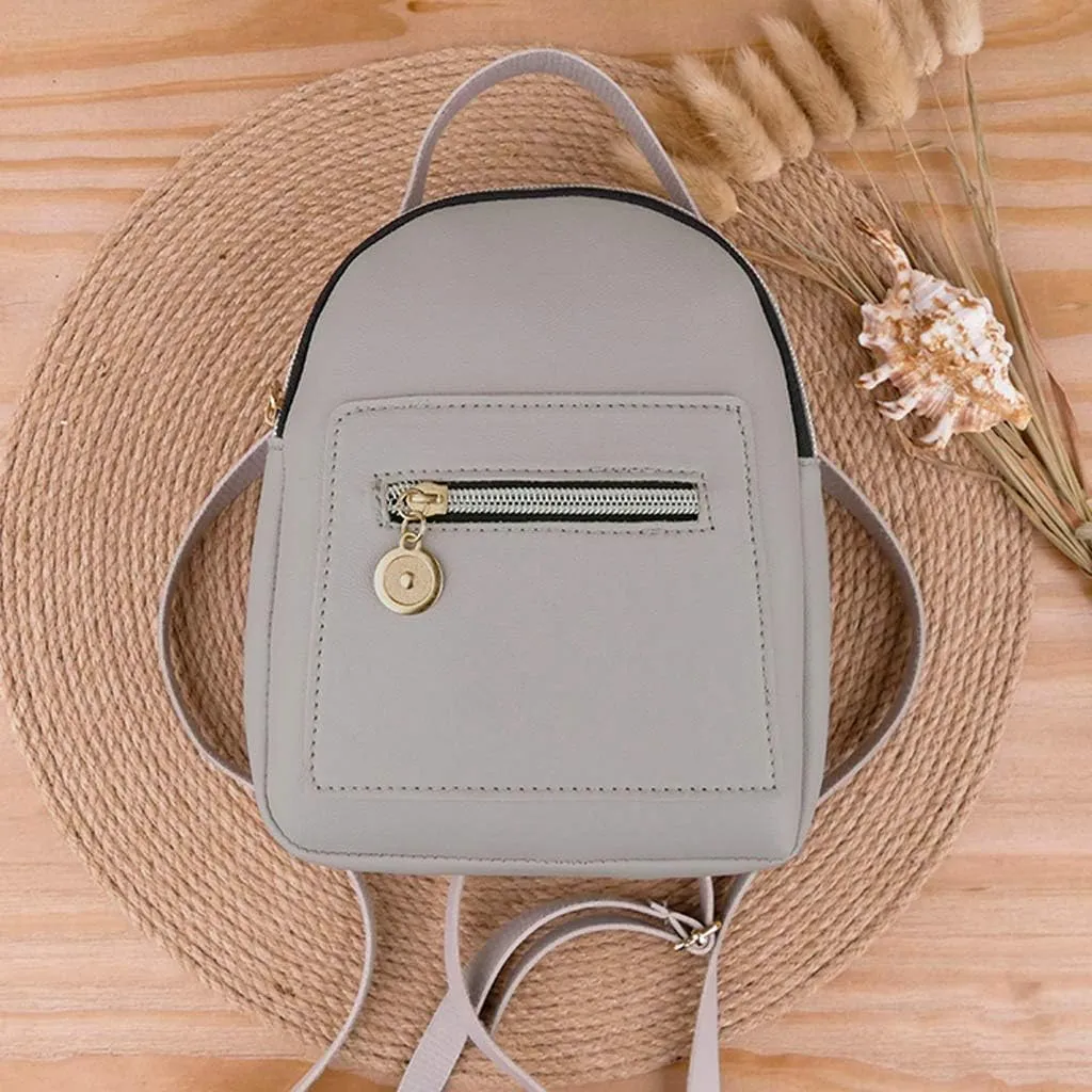 Women Purse Letter Small Mobile Phone Shoulders Bag Backpack Messenger Fashion Bag Rainbow Clear Backpack