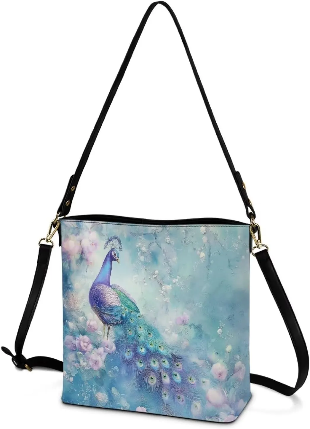 Women's Leather Handbags Designer Tote Purse Bucket Bags Oversized Large Shoulder Bag with Handle Pockets