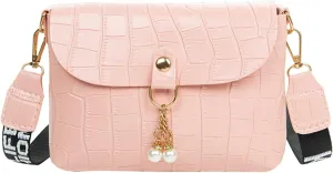 Women's Multi-Pocket Shoulder Bags Waterproof Nylon Crossbody Bags for Woman Trendy Cute Purse for Women Trendy(One Size)