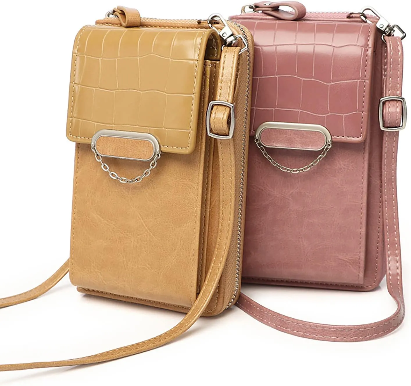 Women's Trendy Purses Vegan Leather Hobo Handbags Waterproof Nylon Crossbody Bags for Woman Trendy Gifts for Mom(RD2)