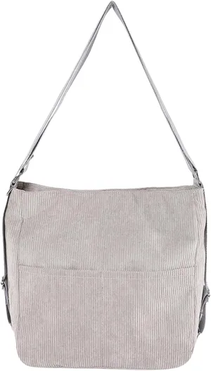 Women's Trendy Purses Vegan Leather Hobo Handbags Women's Shoulder Bags Tote Satchel Hobo Travel Bag with Zipper(Grey)