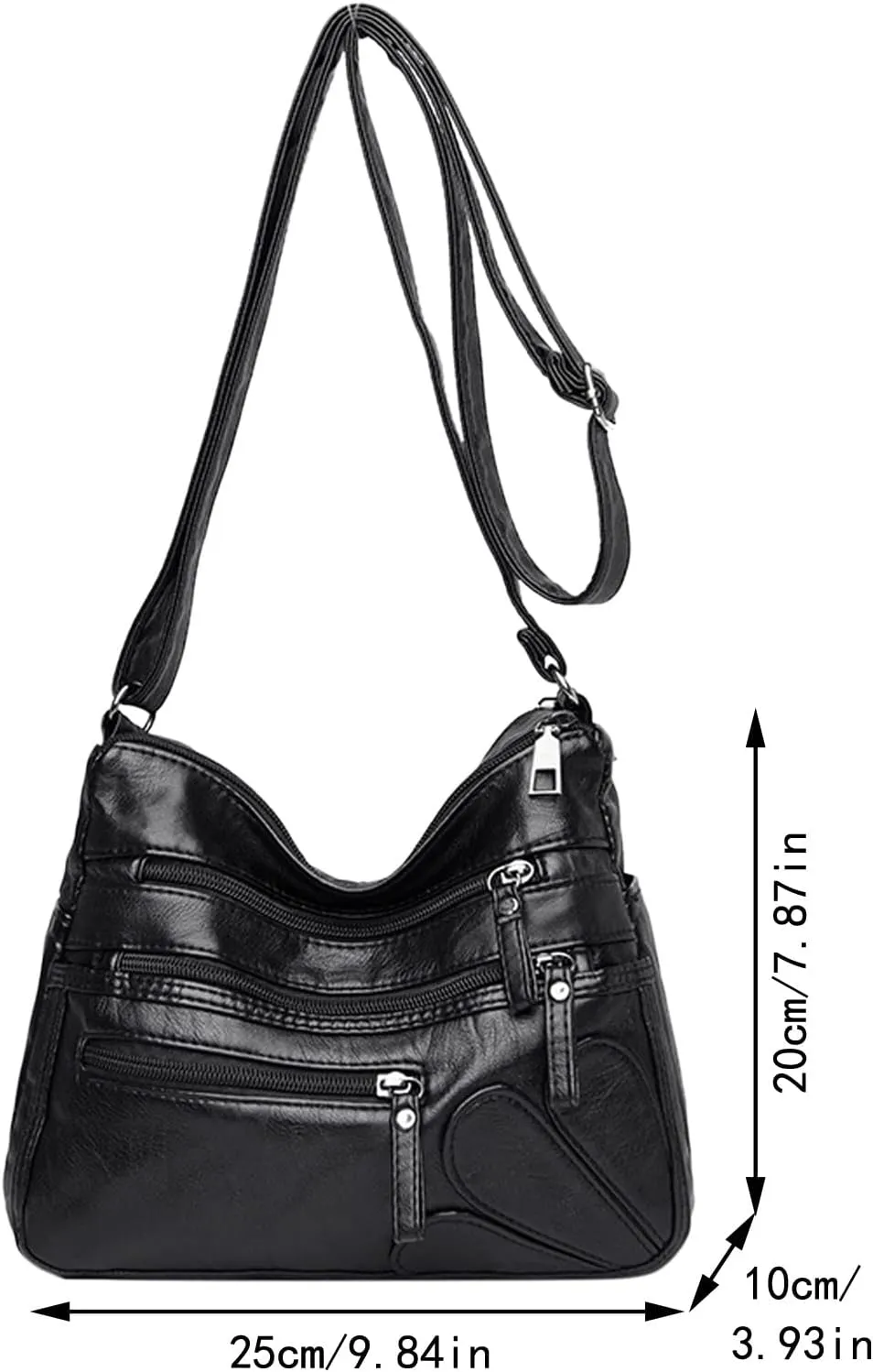 Women's Trendy Purses Vegan Leather Hobo Handbags Women's Shoulder Bags Tote Satchel Hobo Womens Shoulder Purse(One Size)
